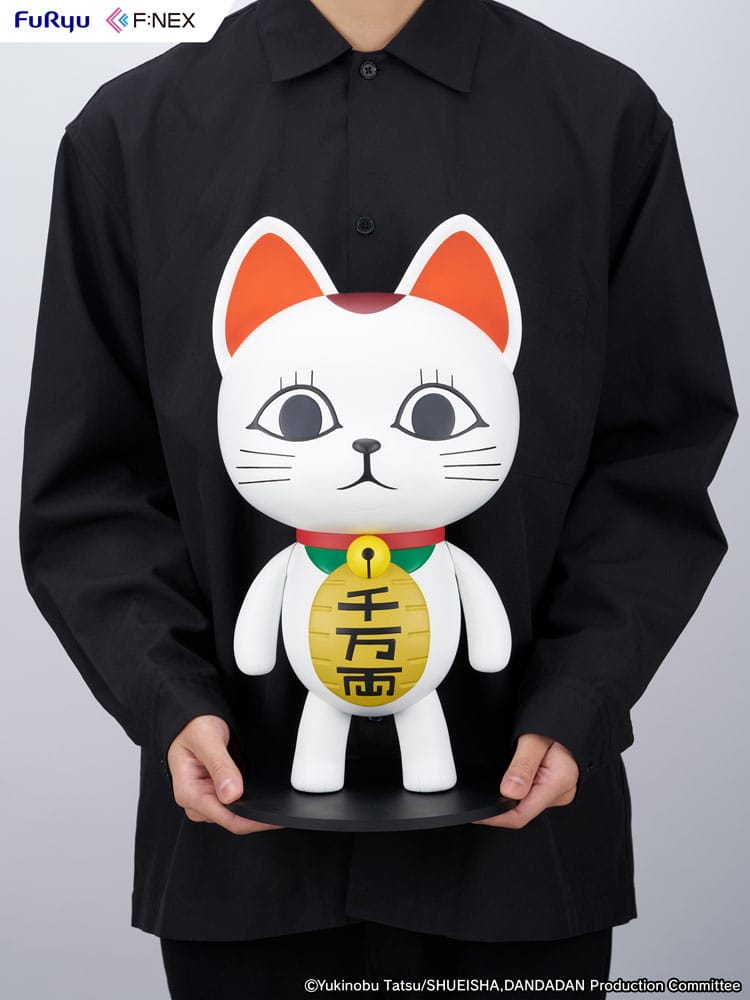 Furyu Dandadan F:Nex PVC Statue 1/7 Turbo Granny Beckoning Cat 40 cm | Makochan
