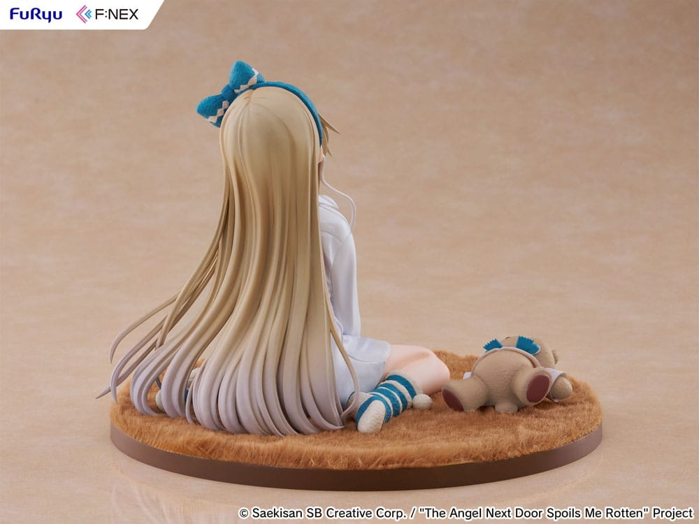 Furyu The Angel Next Door Spoils Me Rotten F:Nex PVC Statue 1/7 Mahiru Shiina Relax Ver. 14 cm | Makochan
