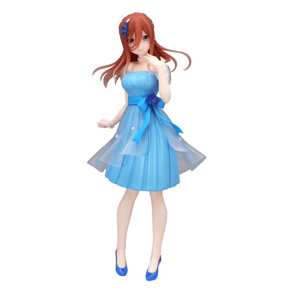 Furyu The Quintessential Quintuplets Trio-Try-iT PVC Statue Nakano Miku Pastel Dress Ver. 21 cm | Makochan