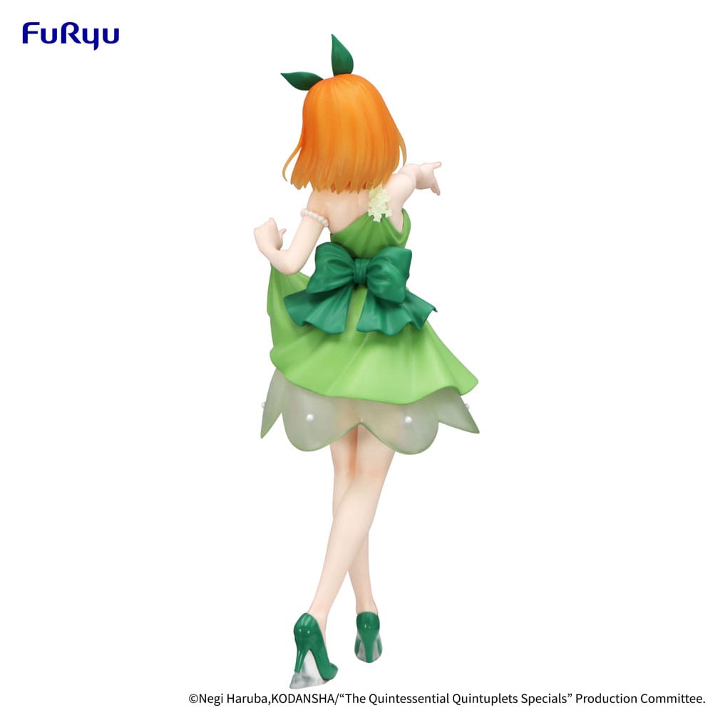 Furyu The Quintessential Quintuplets Trio-Try-iT PVC Statue Nakano Yotsuba Pastel Dress Ver. 22 cm | Makochan