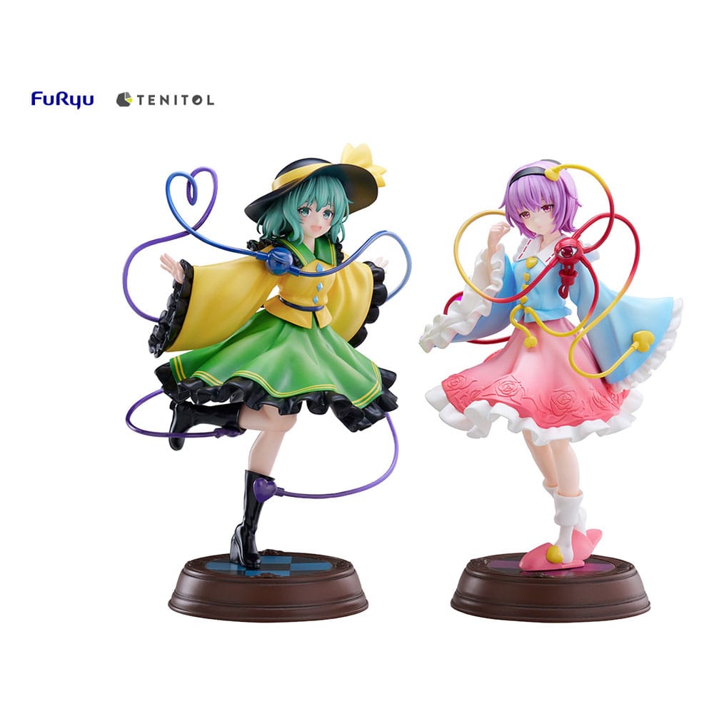 Furyu Touhou Project Tenitol PVC Statue Koishi Komeiji & Satori Komeiji 22 cm | Makochan