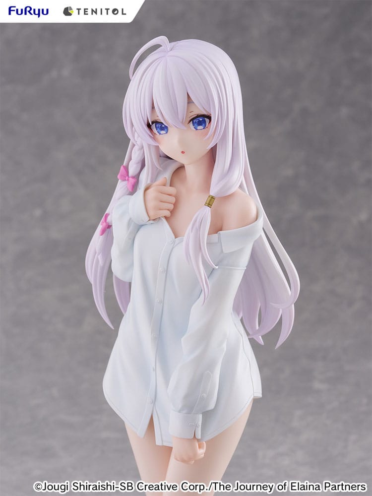 Furyu Wandering Witch: The Journey of Elaina Tenitol Tall PVC Statue Elania Shirt Ver. 30 cm | Makochan