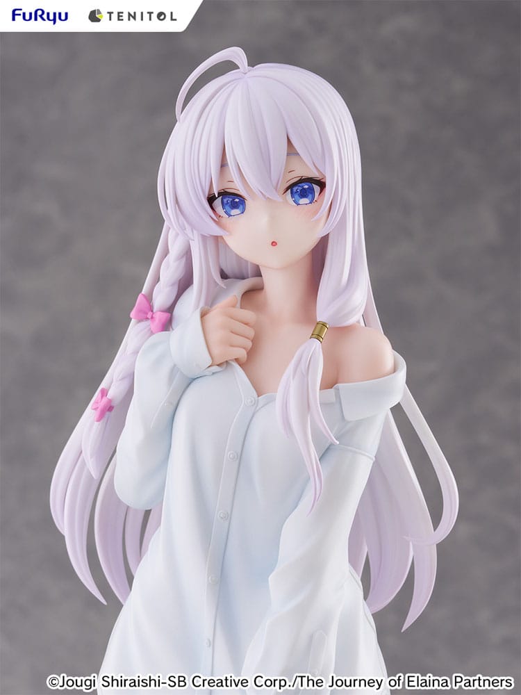 Furyu Wandering Witch: The Journey of Elaina Tenitol Tall PVC Statue Elania Shirt Ver. 30 cm | Makochan