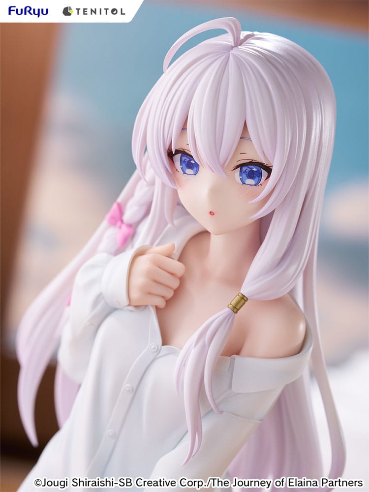 Furyu Wandering Witch: The Journey of Elaina Tenitol Tall PVC Statue Elania Shirt Ver. 30 cm | Makochan