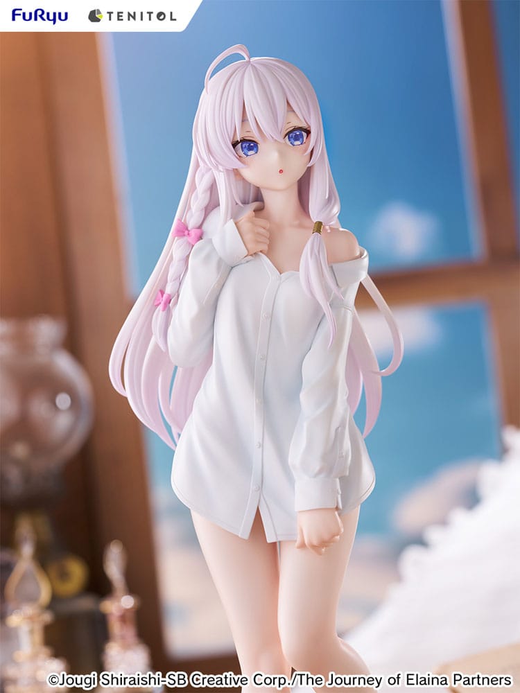 Furyu Wandering Witch: The Journey of Elaina Tenitol Tall PVC Statue Elania Shirt Ver. 30 cm | Makochan