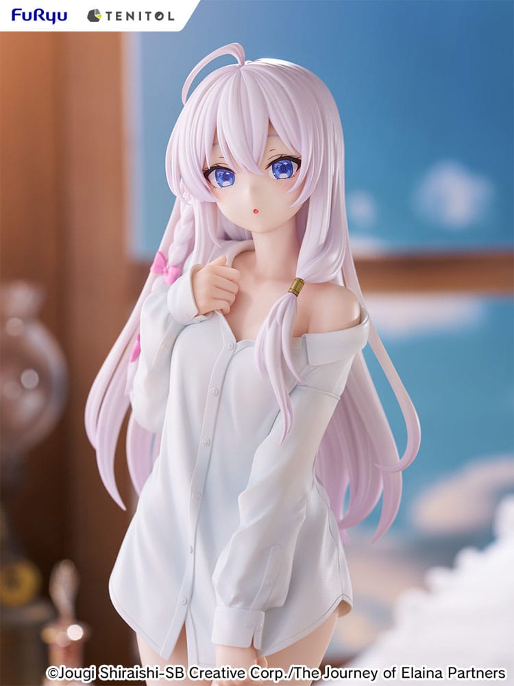 Furyu Wandering Witch: The Journey of Elaina Tenitol Tall PVC Statue Elania Shirt Ver. 30 cm | Makochan