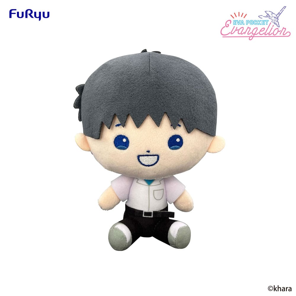 Furyu Neon Genesis Evangelion Eva Pocket Plush Figure Shinji 17 cm | Makochan