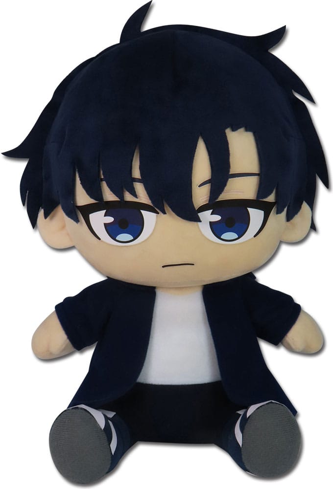 GEE Solo Leveling Plush Figure Sung Jinwoo Siting #2 30 cm | Makochan