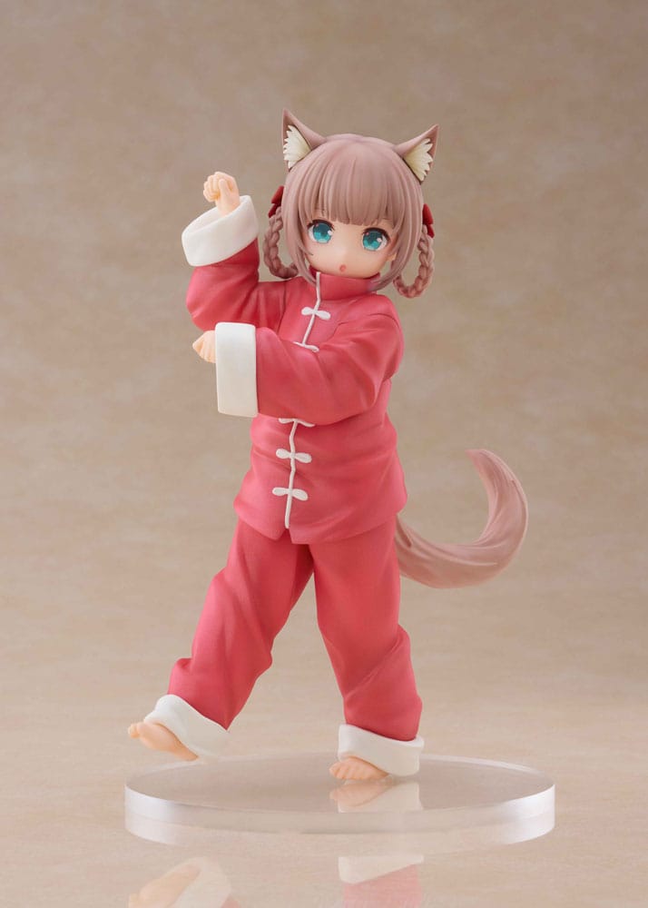 Golden Head My Cat Is a Kawaii Girl Palette Dress-Up Collection Statue Kinako Nyang fu Ver. 15 cm | Makochan