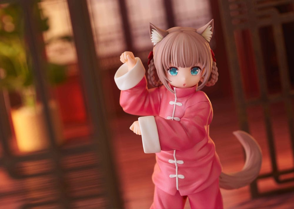 Golden Head My Cat Is a Kawaii Girl Palette Dress-Up Collection Statue Kinako Nyang fu Ver. 15 cm | Makochan