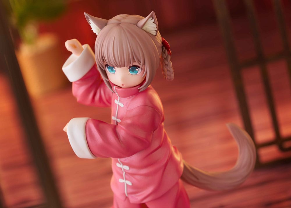 Golden Head My Cat Is a Kawaii Girl Palette Dress-Up Collection Statue Kinako Nyang fu Ver. 15 cm | Makochan