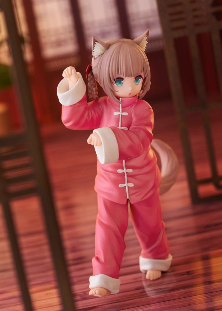 Golden Head My Cat Is a Kawaii Girl Palette Dress-Up Collection Statue Kinako Nyang fu Ver. 15 cm | Makochan