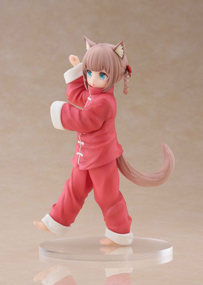 Golden Head My Cat Is a Kawaii Girl Palette Dress-Up Collection Statue Kinako Nyang fu Ver. 15 cm | Makochan