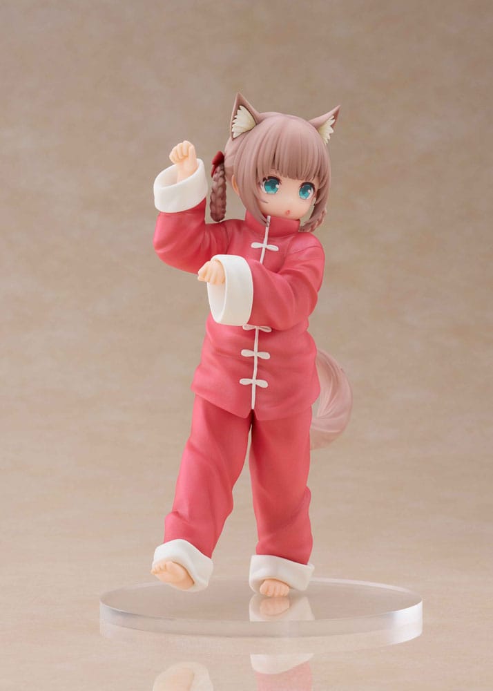 Golden Head My Cat Is a Kawaii Girl Palette Dress-Up Collection Statue Kinako Nyang fu Ver. 15 cm | Makochan