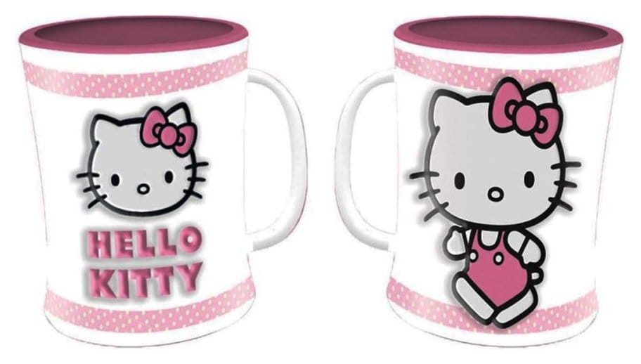 Pyramid International Hello Kitty Mug Pink Emboss | Makochan