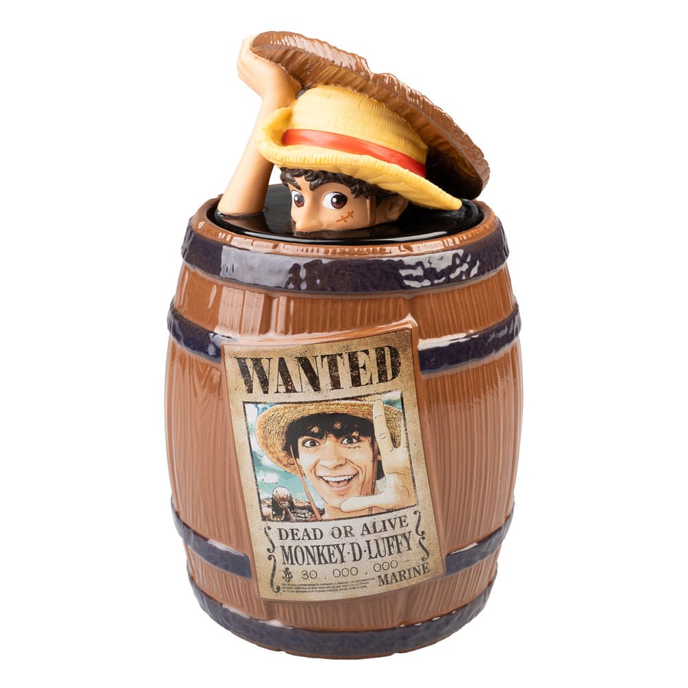 Grupo Erik One Piece Cookie Jar Wanted Monkey D. Luffy | Makochan