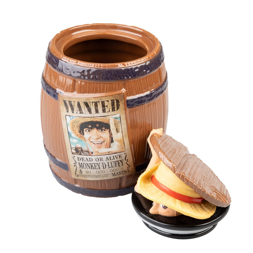 Grupo Erik One Piece Cookie Jar Wanted Monkey D. Luffy | Makochan
