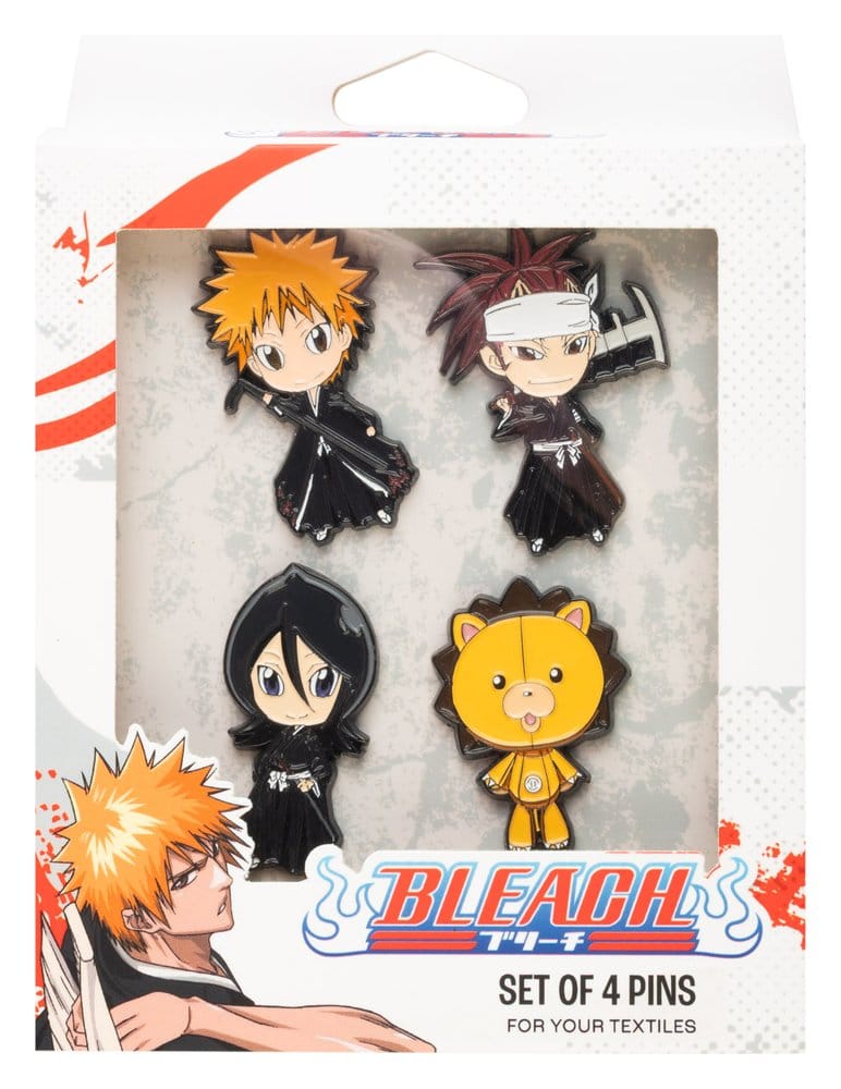 Grupo Erik Bleach Pin Badges Set of 4 | Makochan