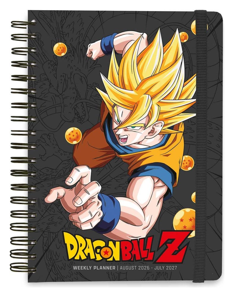 Grupo Erik Dragon Ball School Diary weekly planner 2026/2027 A5 | Makochan