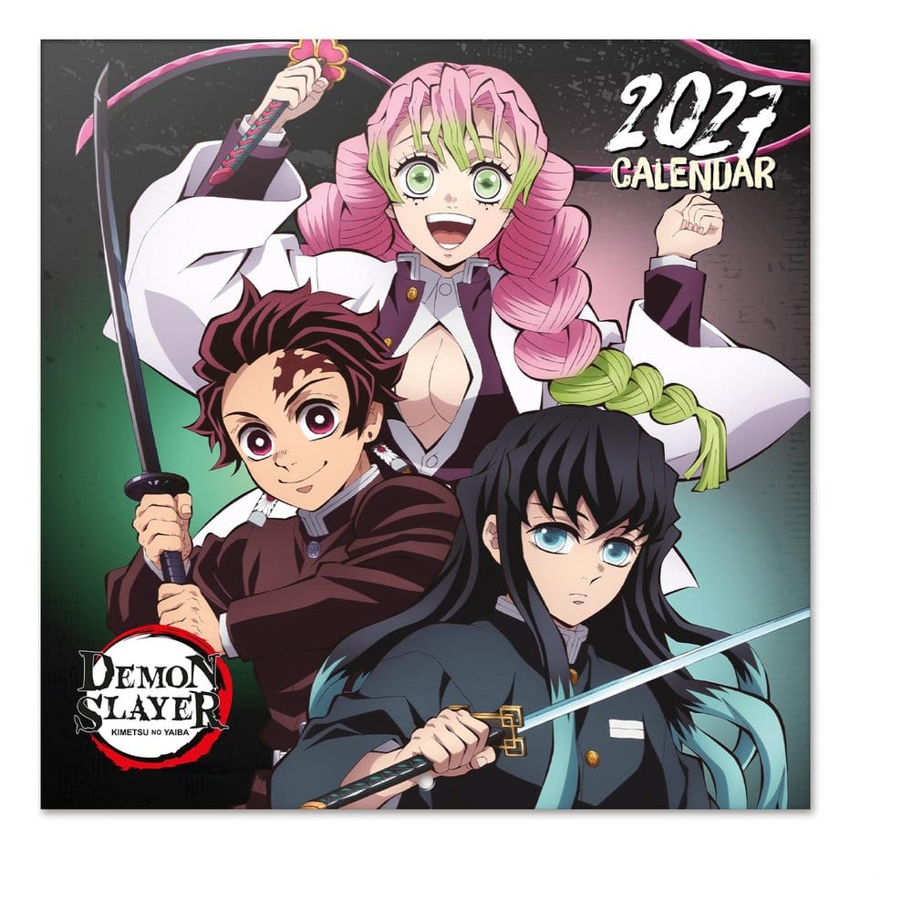 Grupo Erik Demon Slayer 2027 Wall Calendar 30 x 30 cm | Makochan