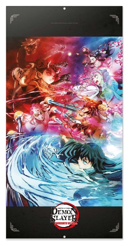 Grupo Erik Demon Slayer 2027 Wall Calendar 30 x 30 cm | Makochan