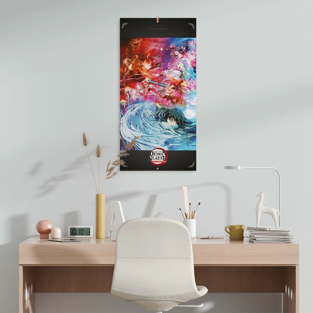Grupo Erik Demon Slayer 2027 Wall Calendar 30 x 30 cm | Makochan