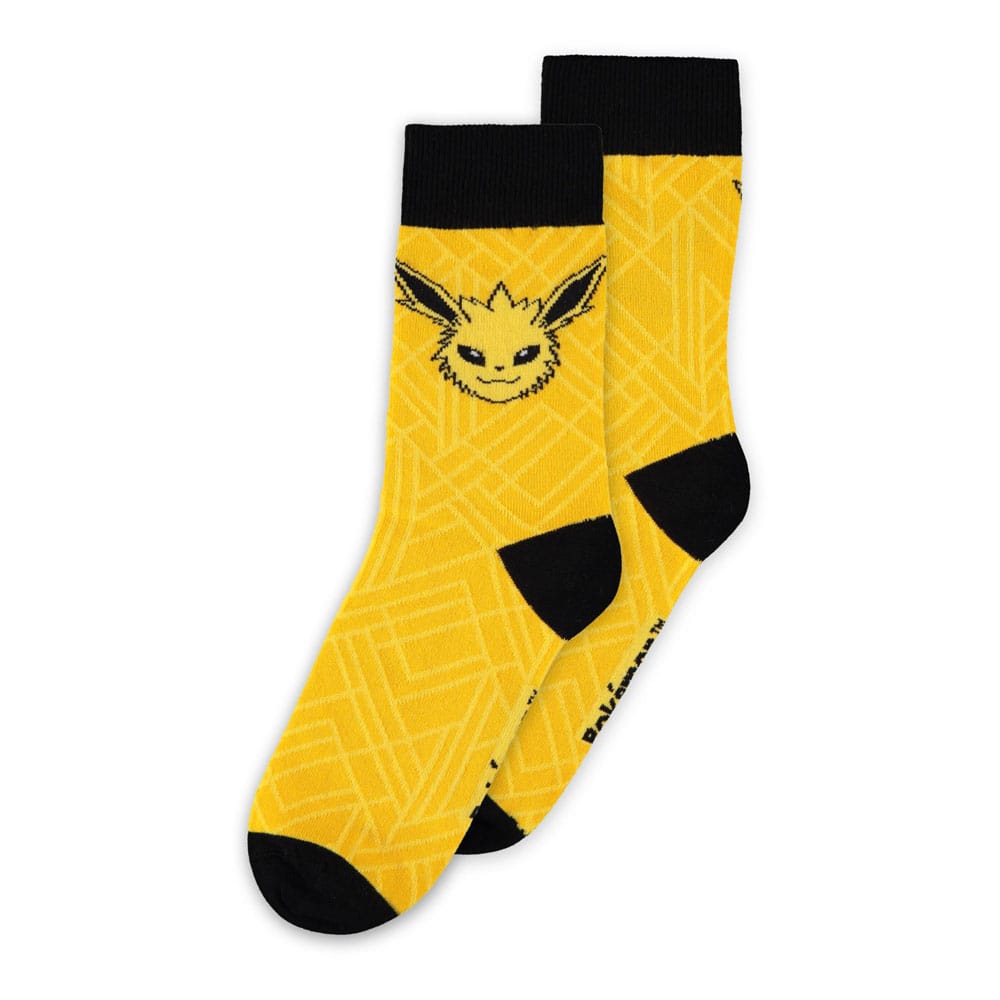 Difuzed Pokémon Socks 3-Pack Eevee Evolution 39-42 | Makochan