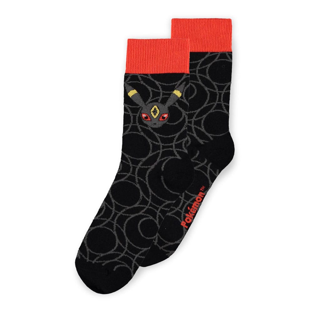 Difuzed Pokémon Socks 3-Pack Eevee Evolution 2.0 43-46 | Makochan