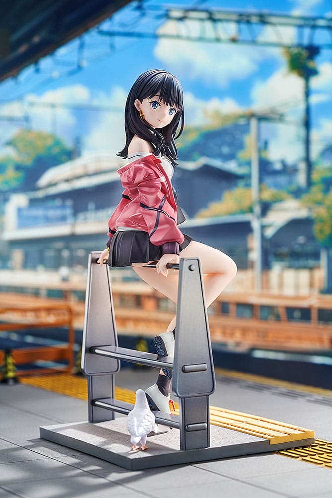 Good Smile Company Gridman Universe PVC Statue 1/7 Rikka Takarada: Blue Sky Station 21 cm | Makochan