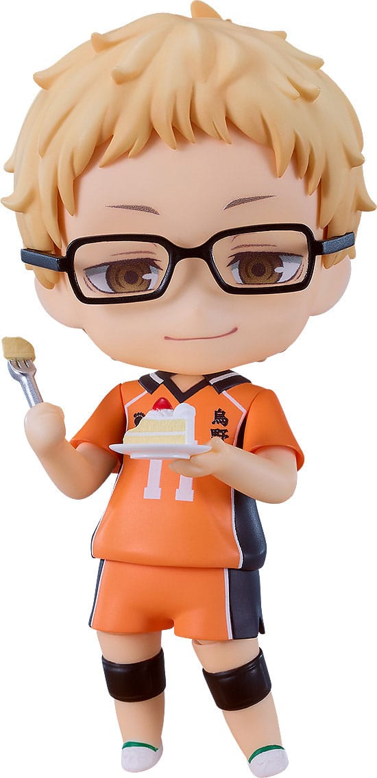 Good Smile Company Haikyu!! Nendoroid Action Figure Kei Tsukishima: The New Karasuno Ver. 10 cm | Makochan