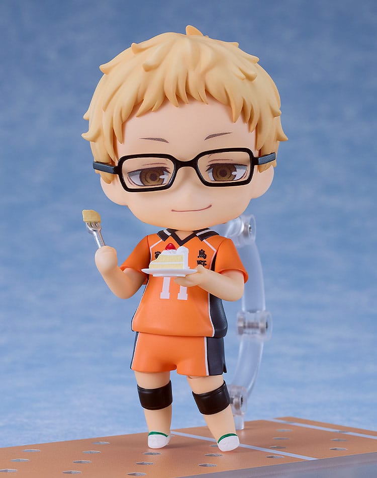 Good Smile Company Haikyu!! Nendoroid Action Figure Kei Tsukishima: The New Karasuno Ver. 10 cm | Makochan