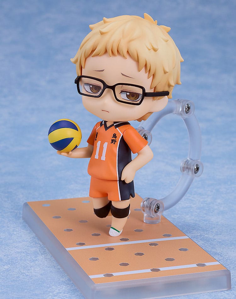 Good Smile Company Haikyu!! Nendoroid Action Figure Kei Tsukishima: The New Karasuno Ver. 10 cm | Makochan