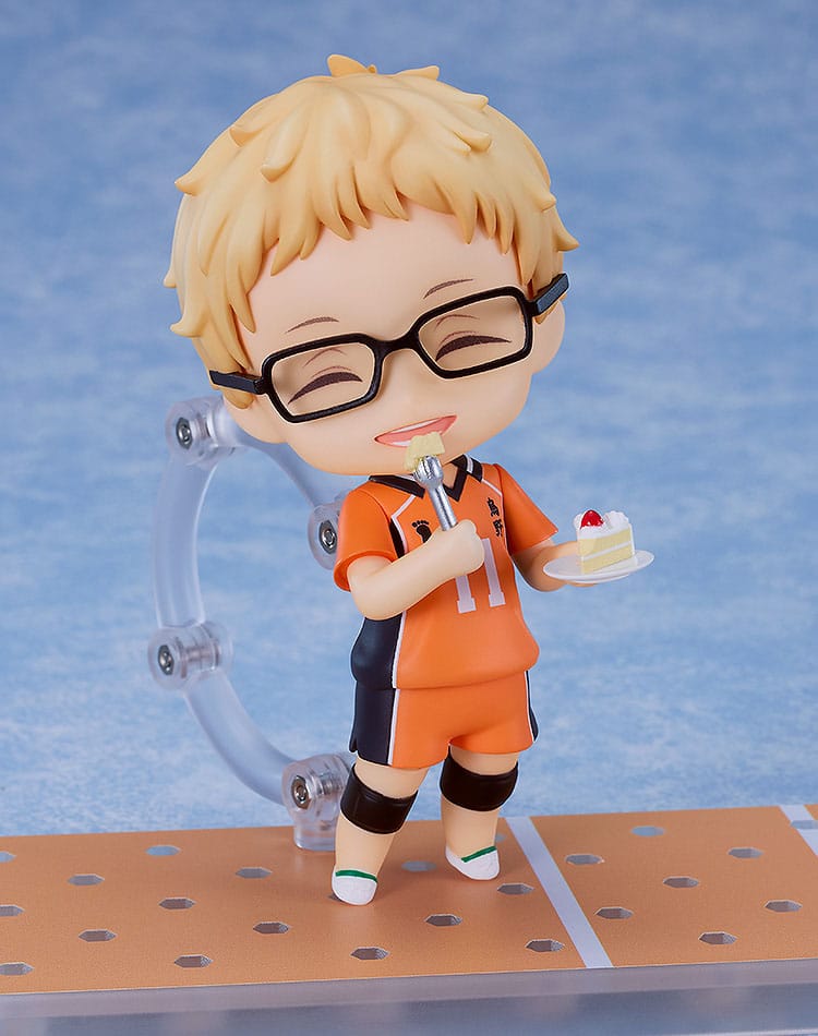 Good Smile Company Haikyu!! Nendoroid Action Figure Kei Tsukishima: The New Karasuno Ver. 10 cm | Makochan