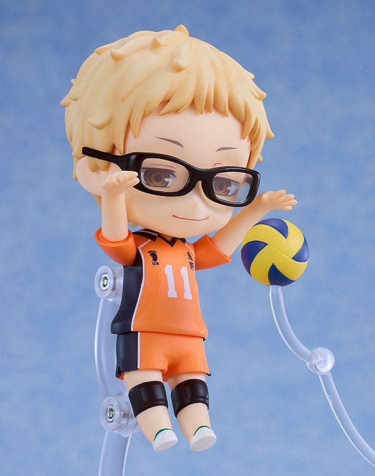 Good Smile Company Haikyu!! Nendoroid Action Figure Kei Tsukishima: The New Karasuno Ver. 10 cm | Makochan