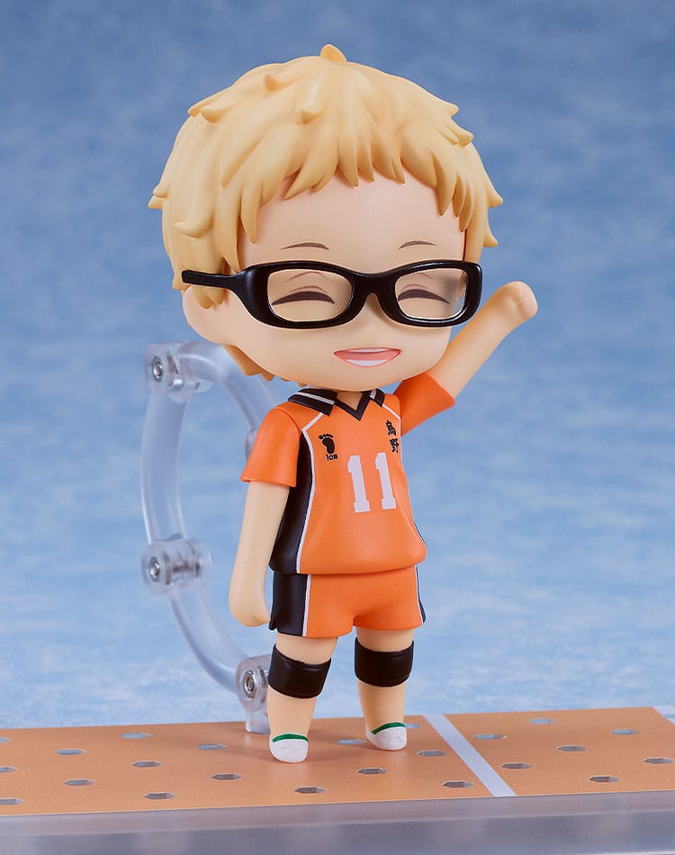 Good Smile Company Haikyu!! Nendoroid Action Figure Kei Tsukishima: The New Karasuno Ver. 10 cm | Makochan