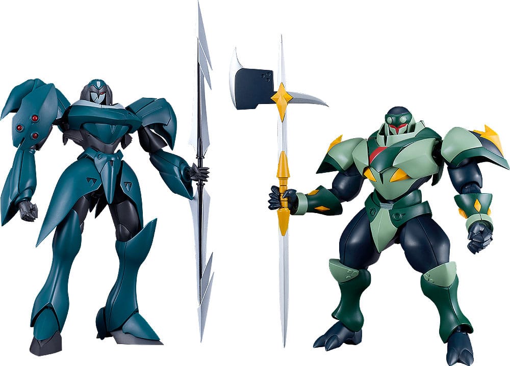 Good Smile Company Starknight Tekkaman Blade Moderoid Plastic Model Kits 2-Pack Tekkaman Dagger & Tekkaman Axe | Makochan