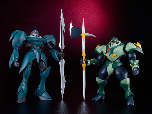Good Smile Company Starknight Tekkaman Blade Moderoid Plastic Model Kits 2-Pack Tekkaman Dagger & Tekkaman Axe | Makochan