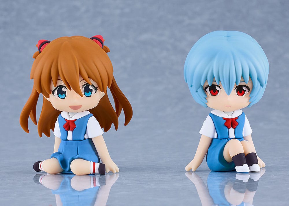 Good Smile Company Rebuild of Evangelion Rubber Mascot Nendroid Plus Mini Figure Asuka Shikinami Langley 8 cm | Makochan
