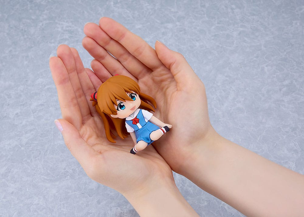 Good Smile Company Rebuild of Evangelion Rubber Mascot Nendroid Plus Mini Figure Asuka Shikinami Langley 8 cm | Makochan