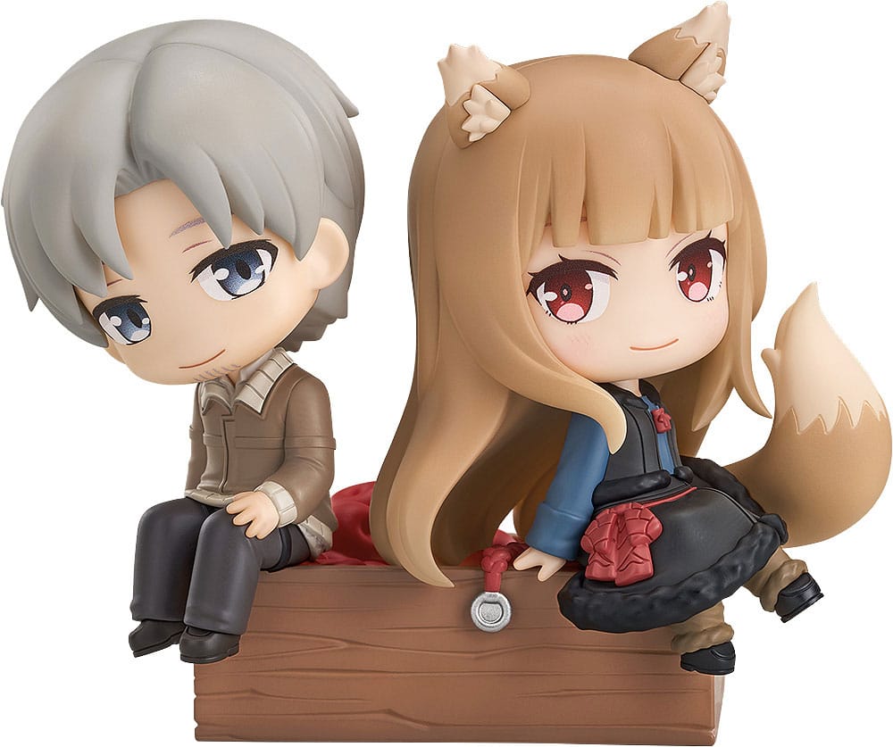 Good Smile Company Spice and Wolf: Merchant Meets the Wise Wolf Mini Memory Mini Figure Lawrence & Holo 8 cm | Makochan