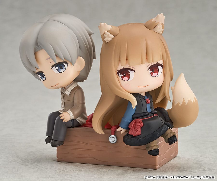 Good Smile Company Spice and Wolf: Merchant Meets the Wise Wolf Mini Memory Mini Figure Lawrence & Holo 8 cm | Makochan