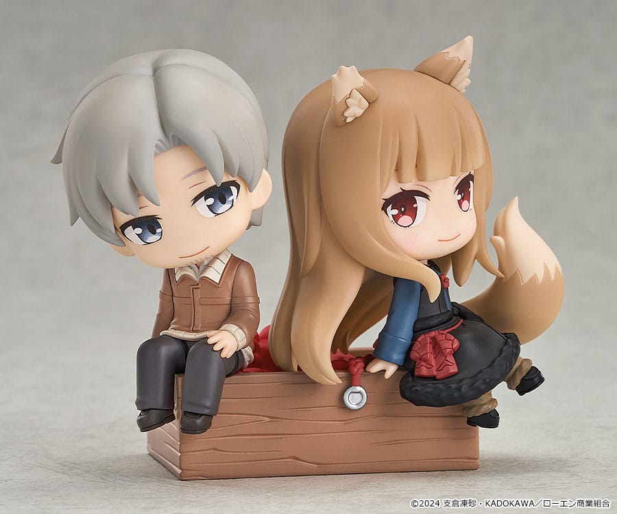 Good Smile Company Spice and Wolf: Merchant Meets the Wise Wolf Mini Memory Mini Figure Lawrence & Holo 8 cm | Makochan