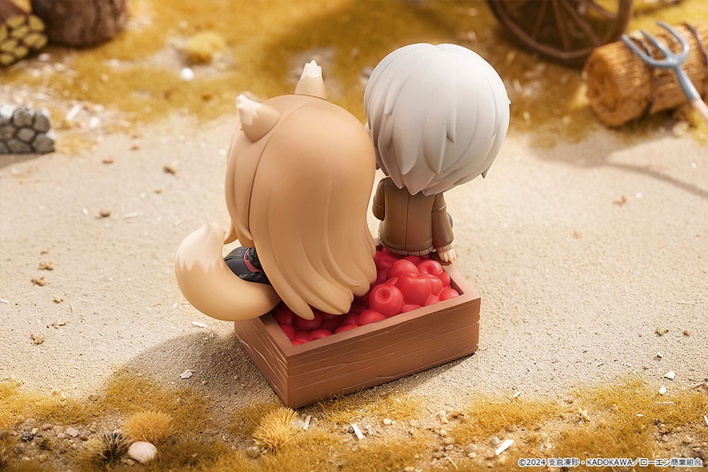 Good Smile Company Spice and Wolf: Merchant Meets the Wise Wolf Mini Memory Mini Figure Lawrence & Holo 8 cm | Makochan