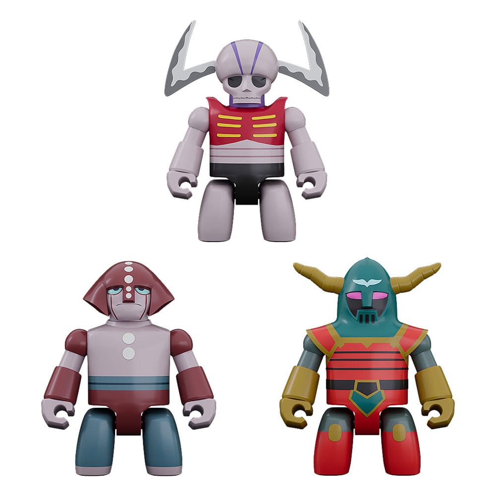 Good Smile Company Mazinger Z Brickroid Action Figure Mechanical Beasts Set 1 5 cm | Makochan