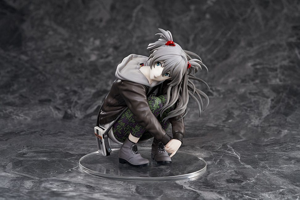 Hobby Max Neon Genesis Evangelion PVC Statue 1/7 Shikinami Asuka Langley Ver. Part 3 Radio Eva Original Color 12 cm