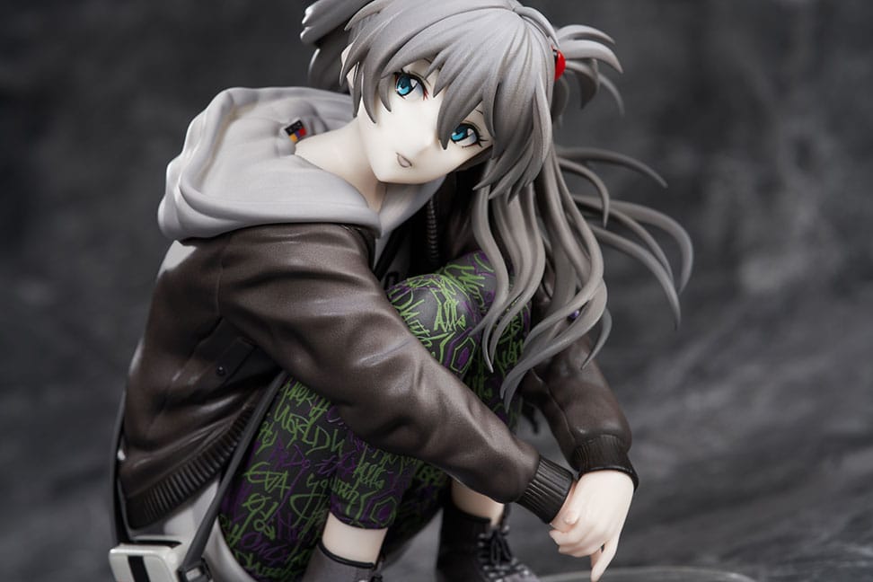 Hobby Max Neon Genesis Evangelion PVC Statue 1/7 Shikinami Asuka Langley Ver. Part 3 Radio Eva Original Color 12 cm