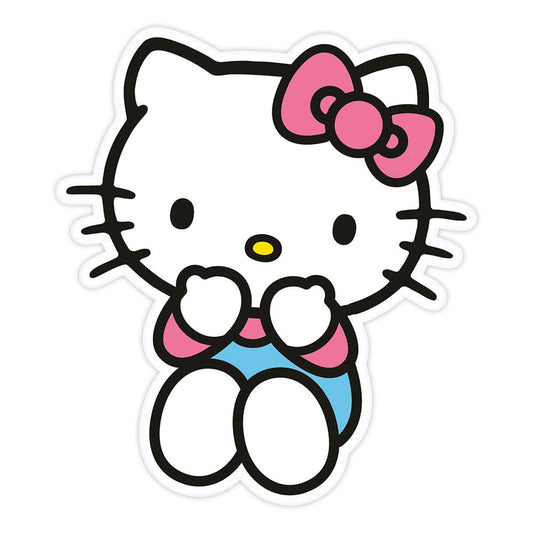Herding Sanrio Pillow Hello Kitty Blue Pants 36 cm | Makochan