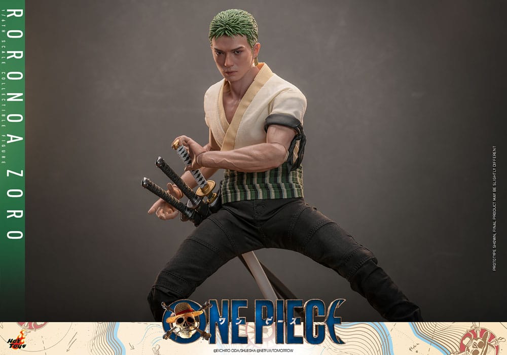 Hot Toys One Piece (Netflix) Action Figure 1/6 Roronoa Zoro 31 cm | Makochan