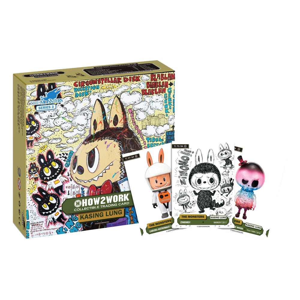 How2Work How2work Labubu Collectible Chrome Trading Cards The Monsters Series 3 (10) | Makochan