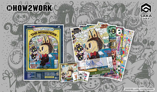 How2Work How2work Labubu Collectible Chrome Trading Cards The Monsters Series 3 (10) | Makochan